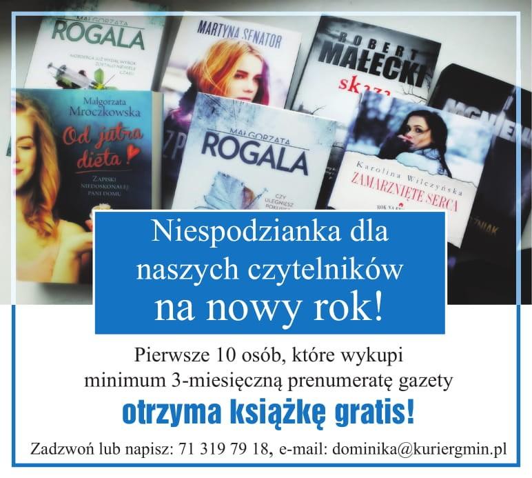 Książka gratis dla stałych czytelników