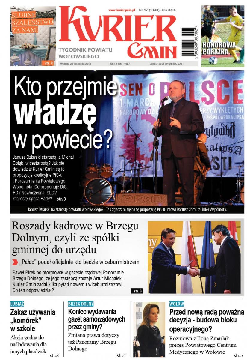 Przegląd wydania Kurier Gmin!