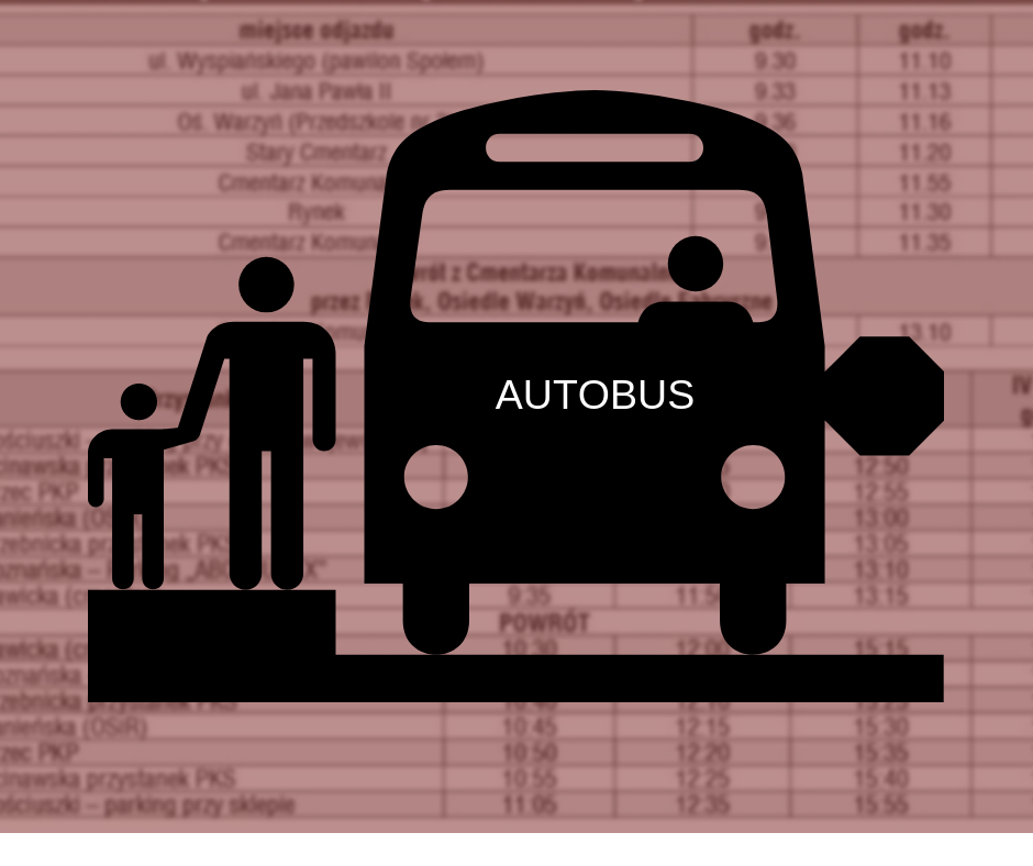 Darmowe autobusy na cmentarz