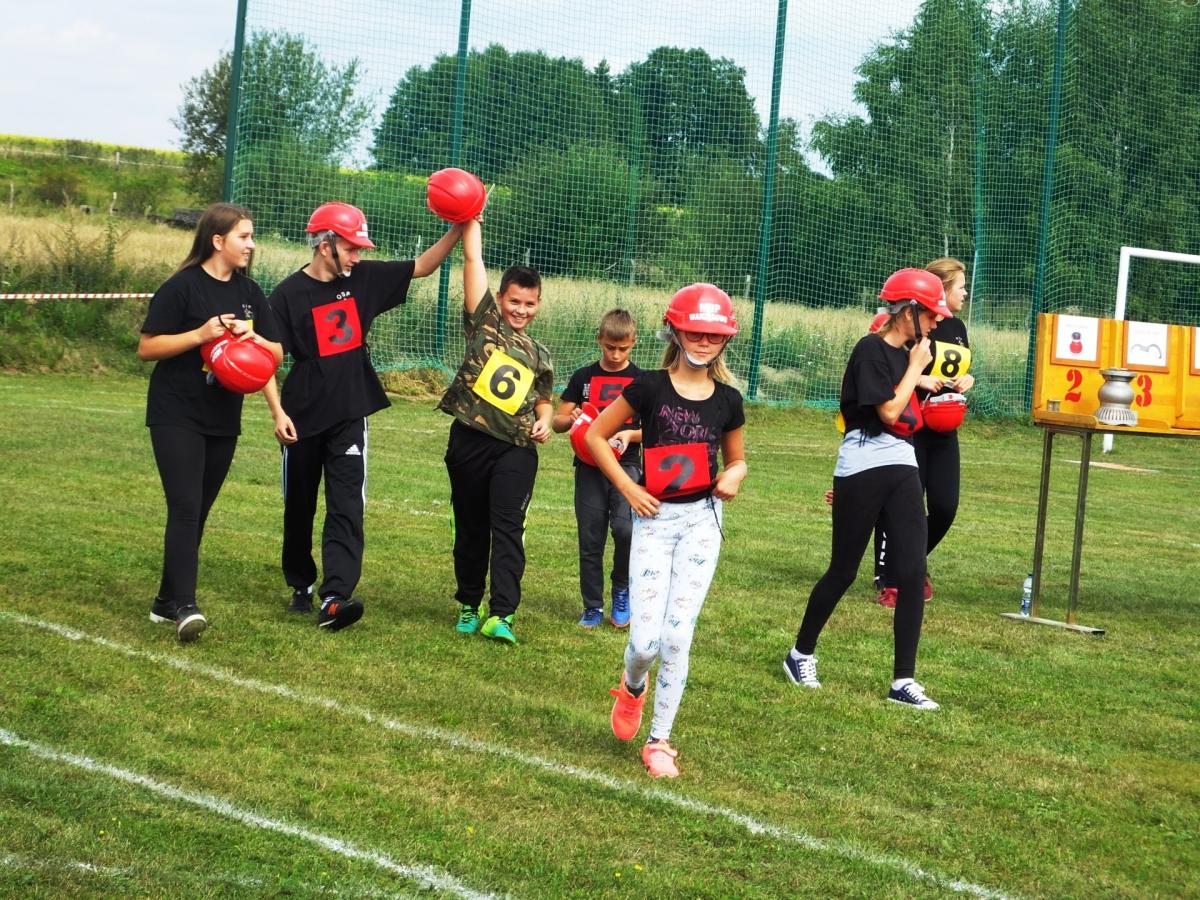 Zawody sportowo-pożarnicze w Warzęgowie