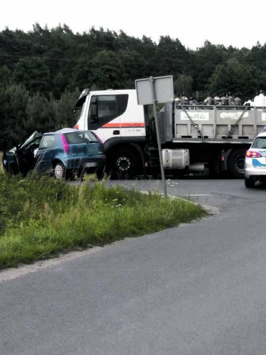 Wypadek w Radeczu i Wińsku!