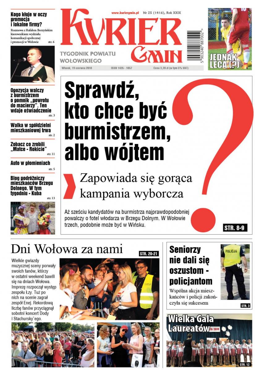 Najnowsze wydanie Kurier Gmin!