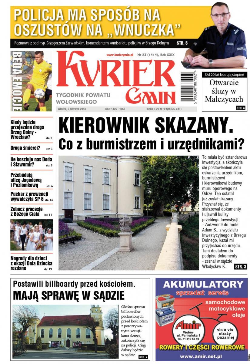 Najnowsze wydanie Kurier Gmin!