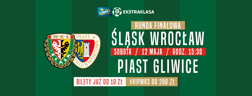 Bilety na mecz śląska!