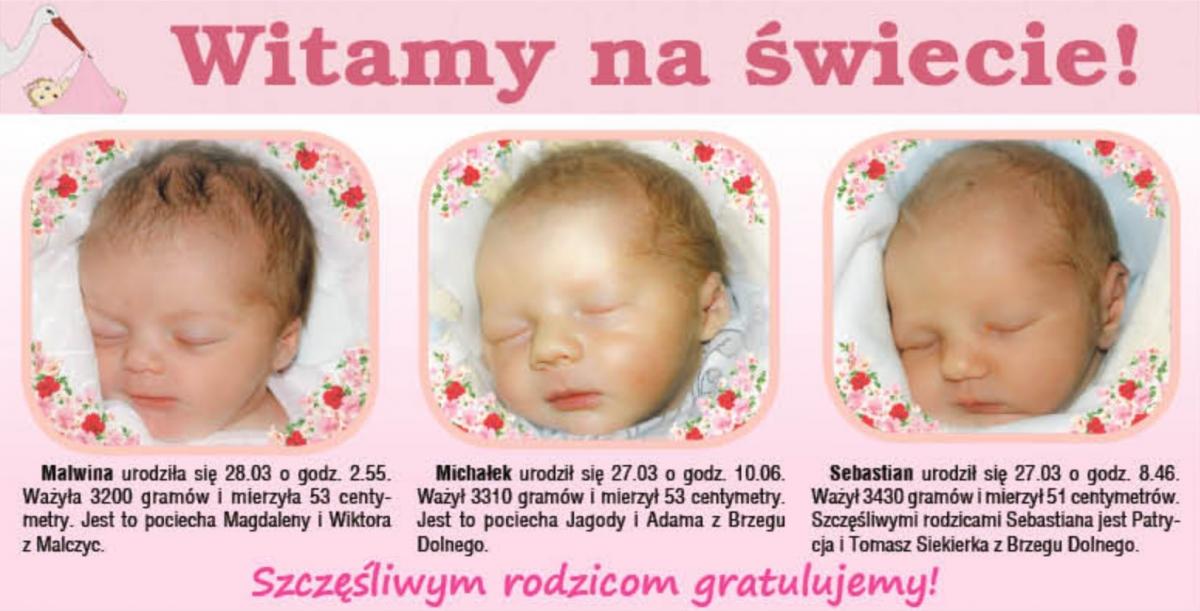 Witamy na świecie!