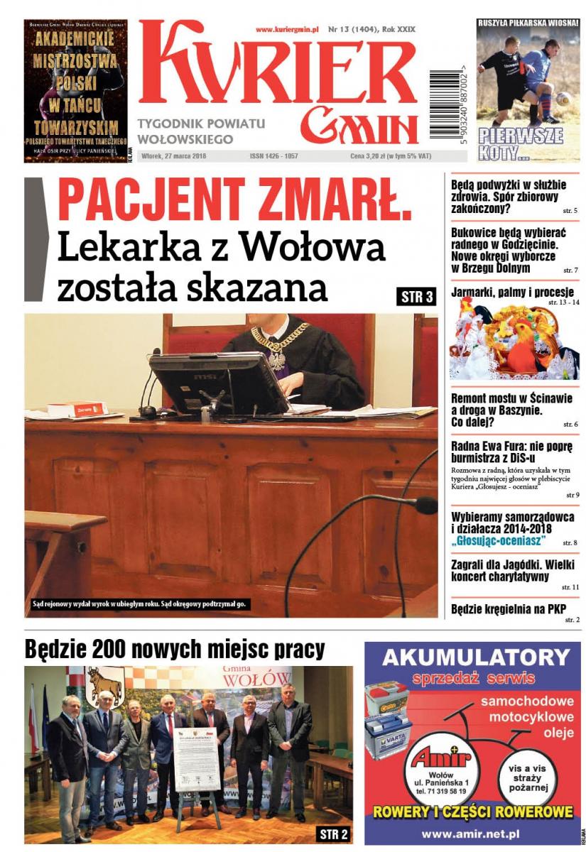 Najnowsze wydanie Kurier Gmin!