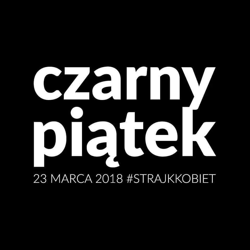 Czarny piątek - Strajk kobiet!
