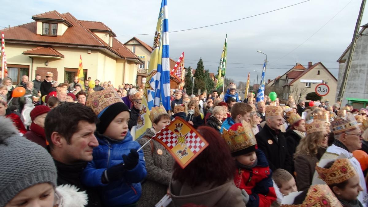Orszak Trzech Króli w Lubiążu (foto)