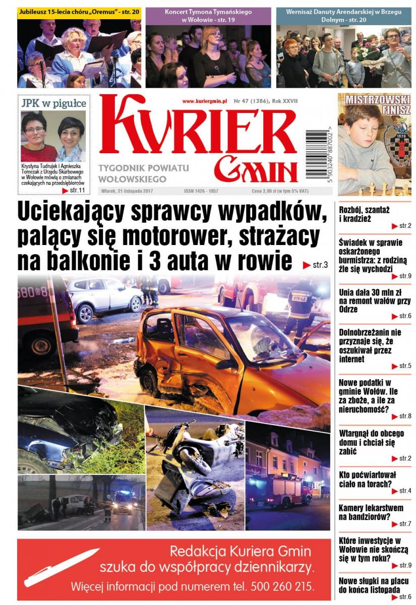 Najnowszy Kurier Gmin już w kioskach!