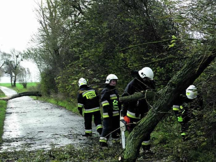 Co orkan Grzegorz zrobił w naszym powiecie? (foto+video)