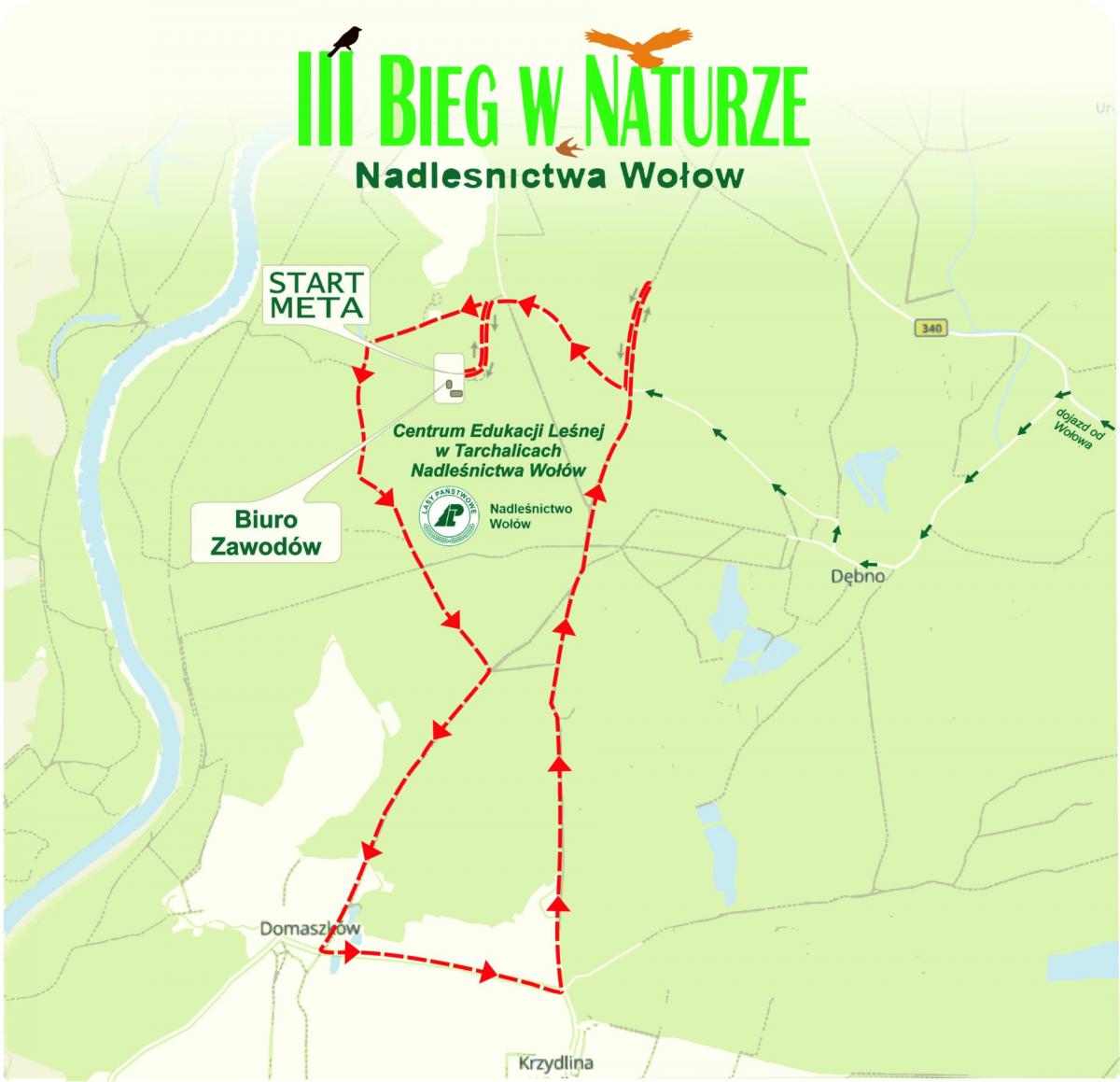 Pobiegną przez las już po raz trzeci