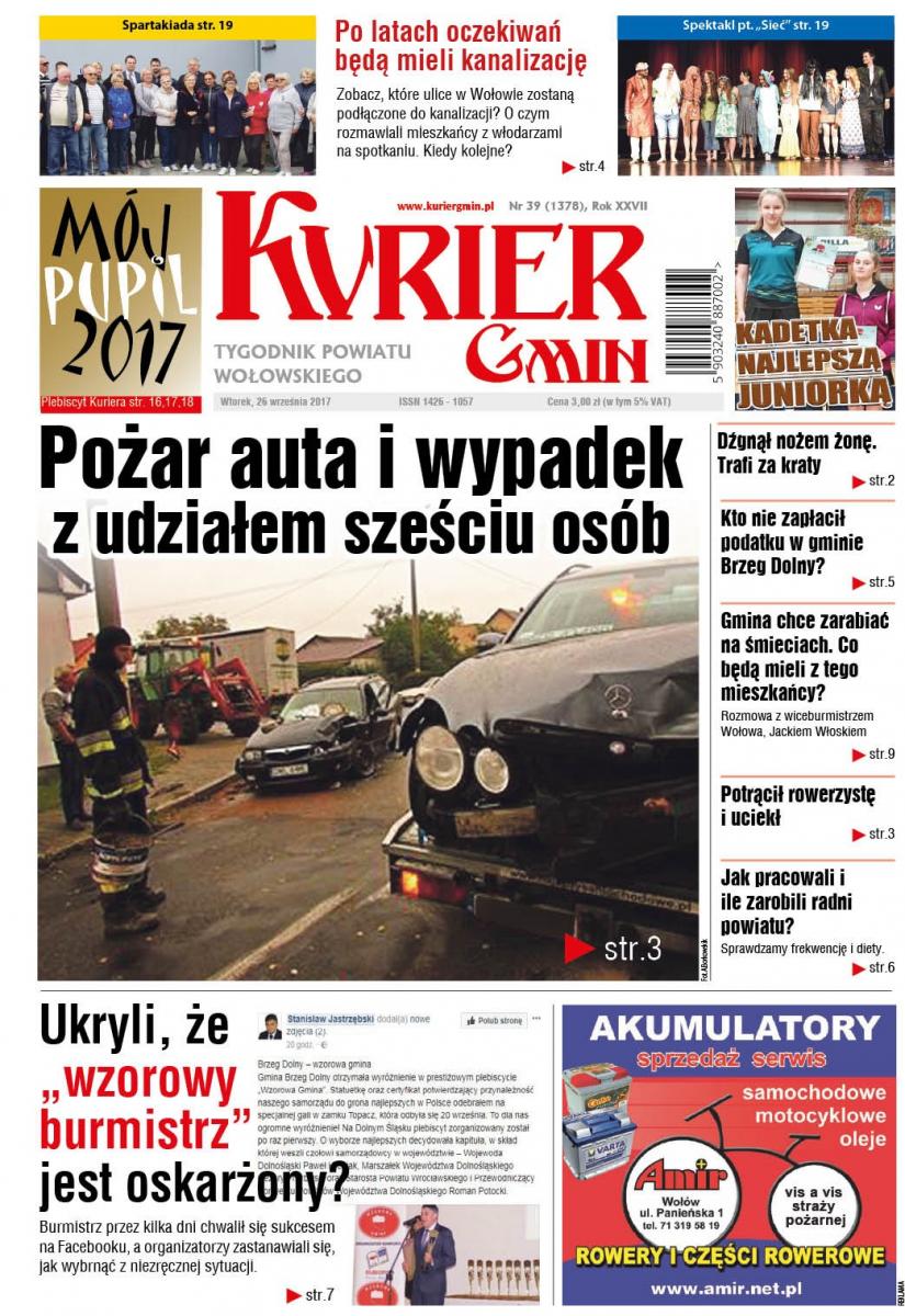 Najnowszy Kurier Gmin już w kioskach!