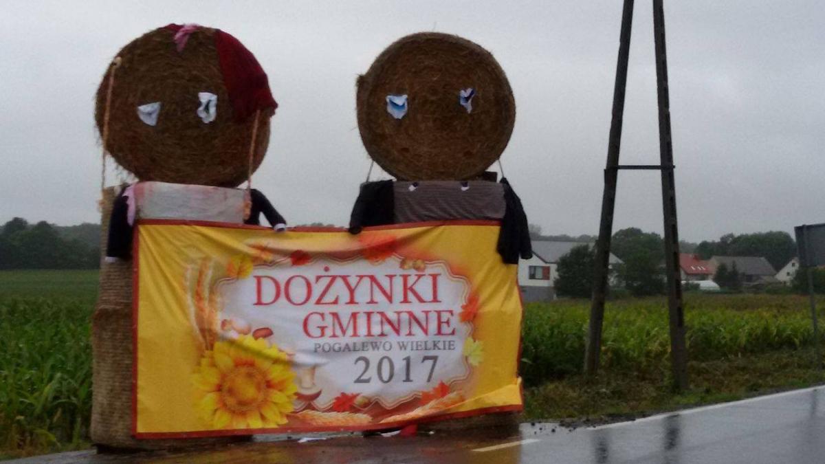 Przygotowania przed dożynkami