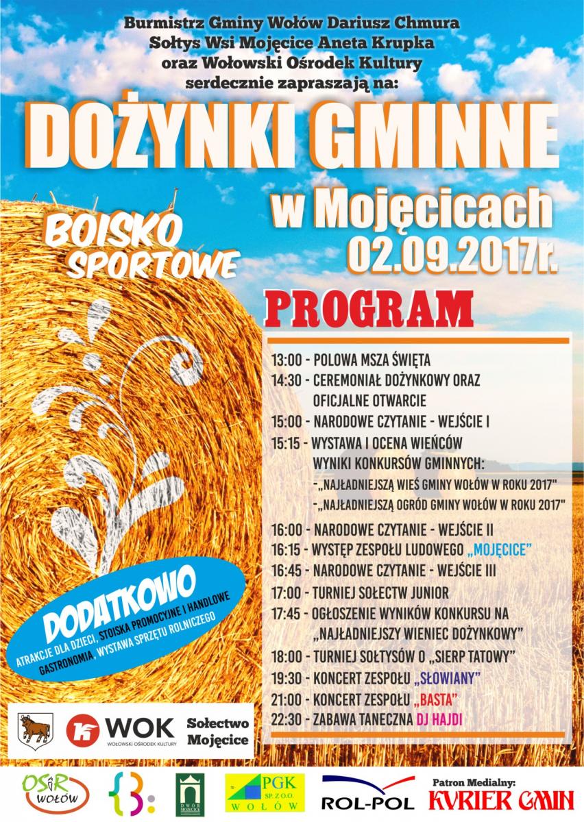 Dożynki w Mojęcicach