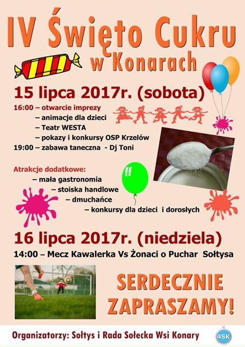 Pokazy, konkursy i mecz w Konarach