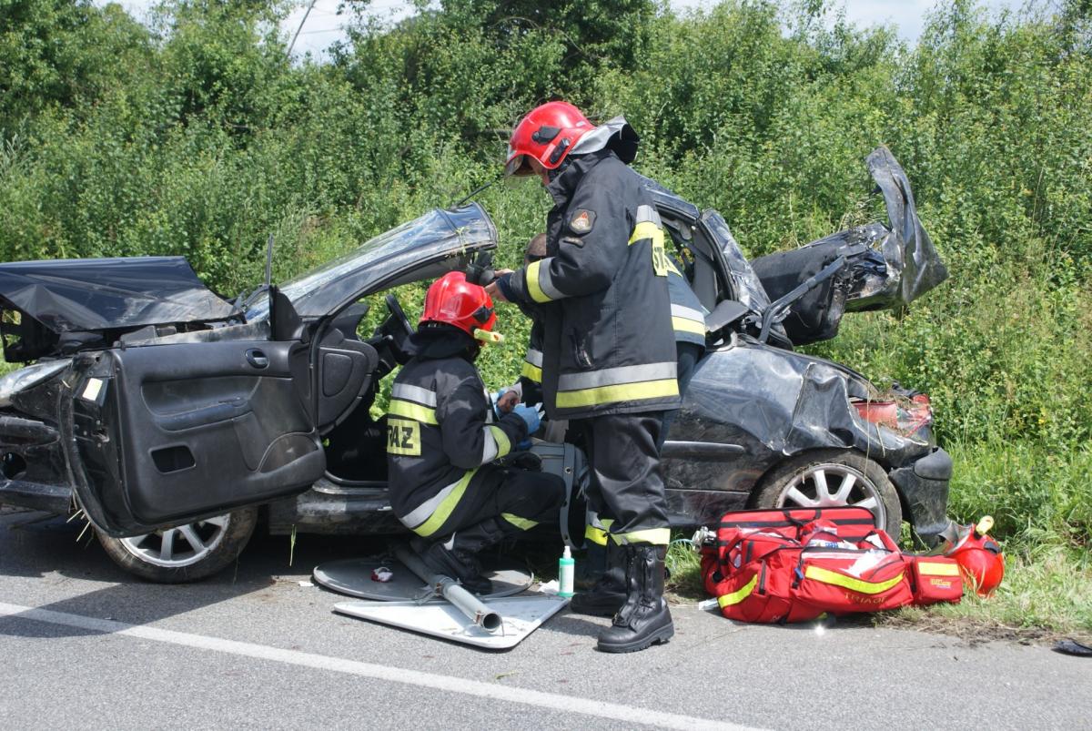 Uwaga! Wypadek za Wołowem