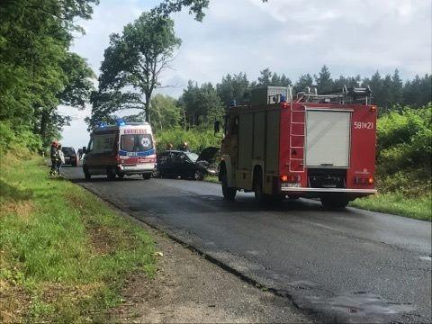Uwaga kierowcy! Wypadek za Starym Wołowem