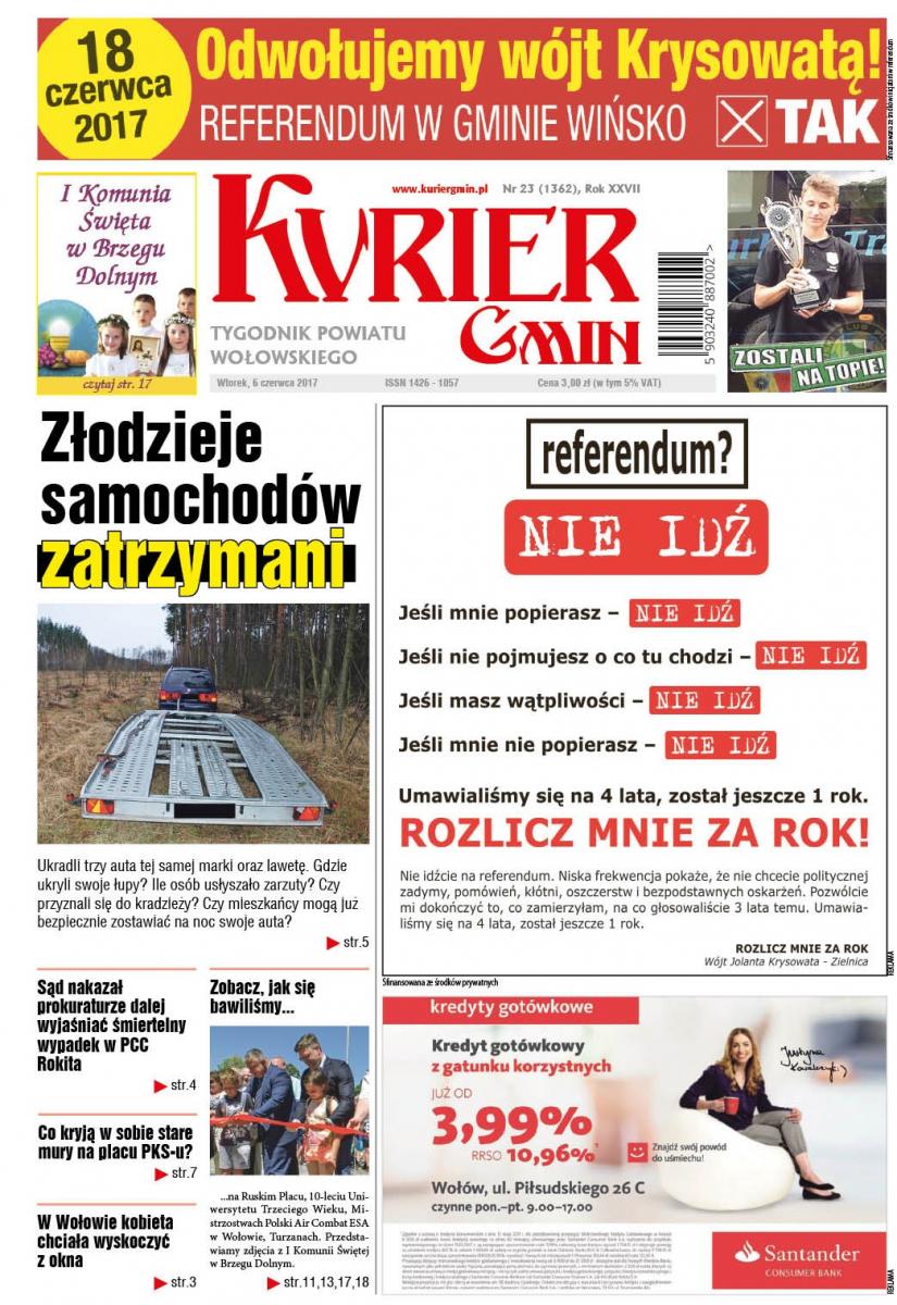 Najnowszy Kurier Gmin już w kioskach!