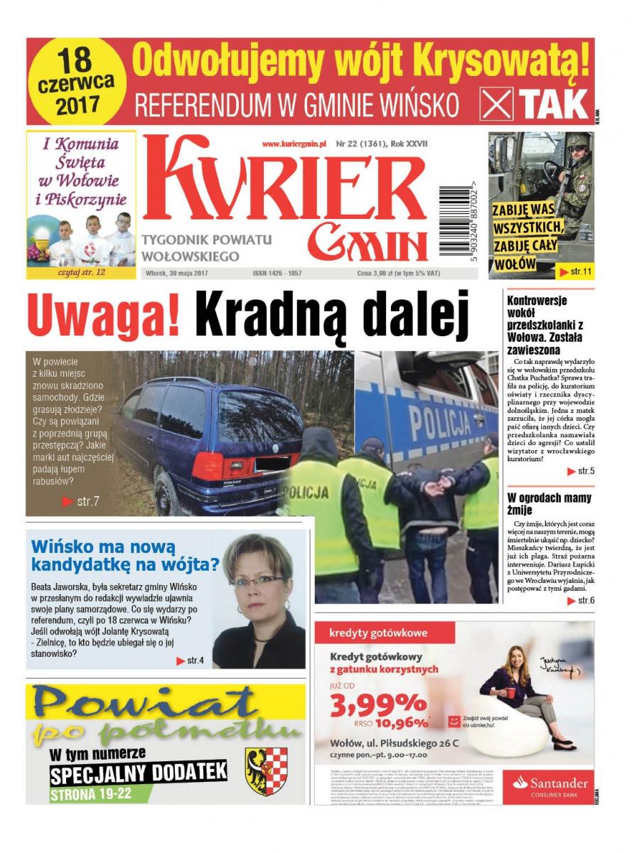 Najnowszy Kurier Gmin już w kioskach!