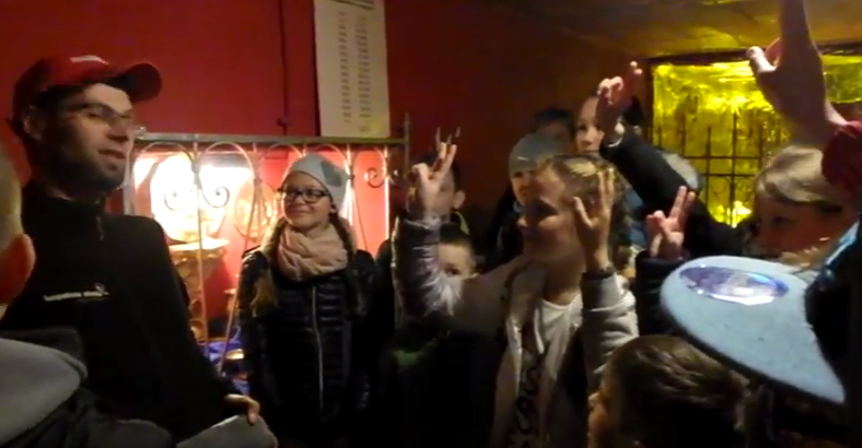 Uczniowie z Krzelowa zwiedzili kopalnię w Złotym Stoku  (video)