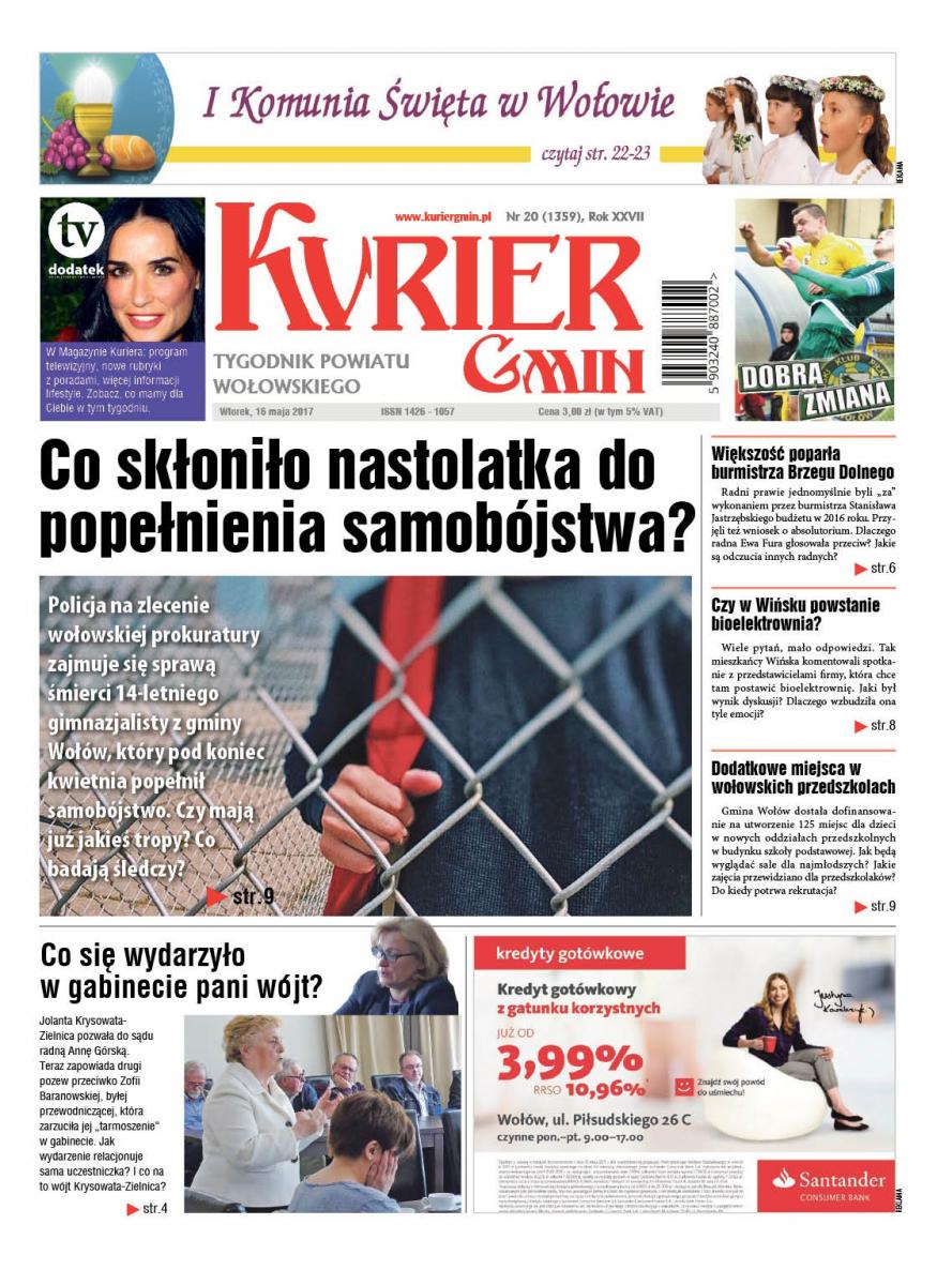 Najnowszy Kurier Gmin już w kioskach!