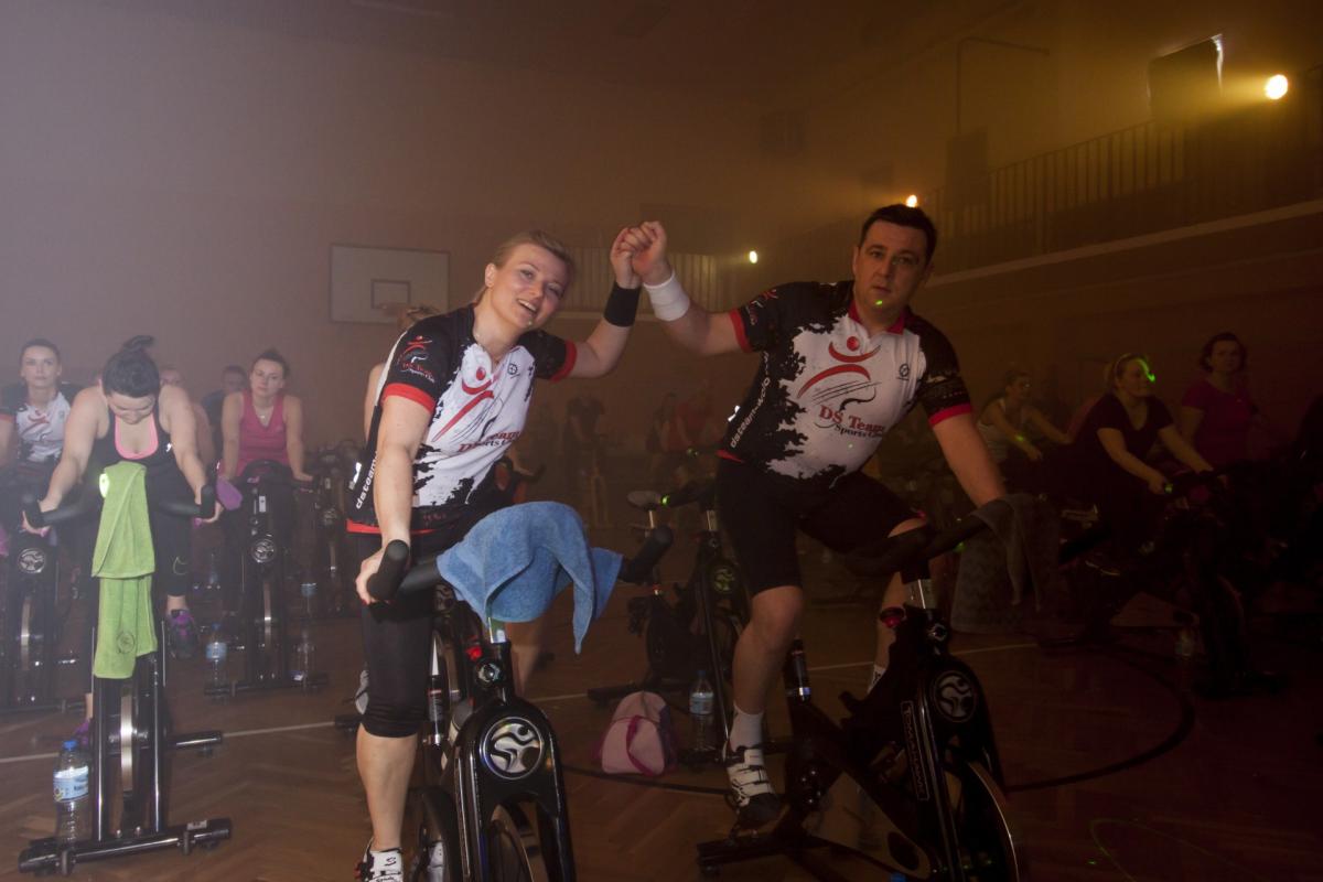 Indoor cycling dla Michała Zienkiewicza (foto)