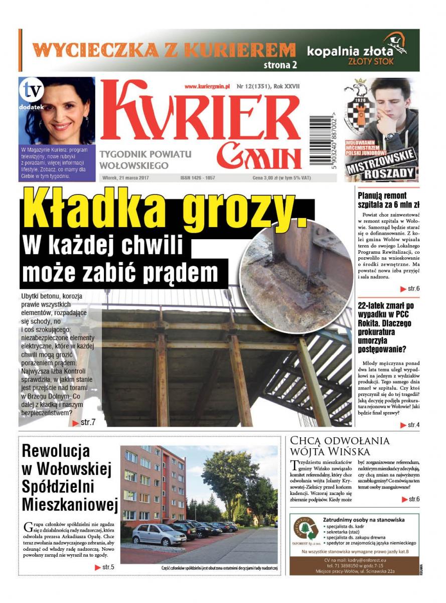 Najnowszy Kurier Gmin już w kioskach!
