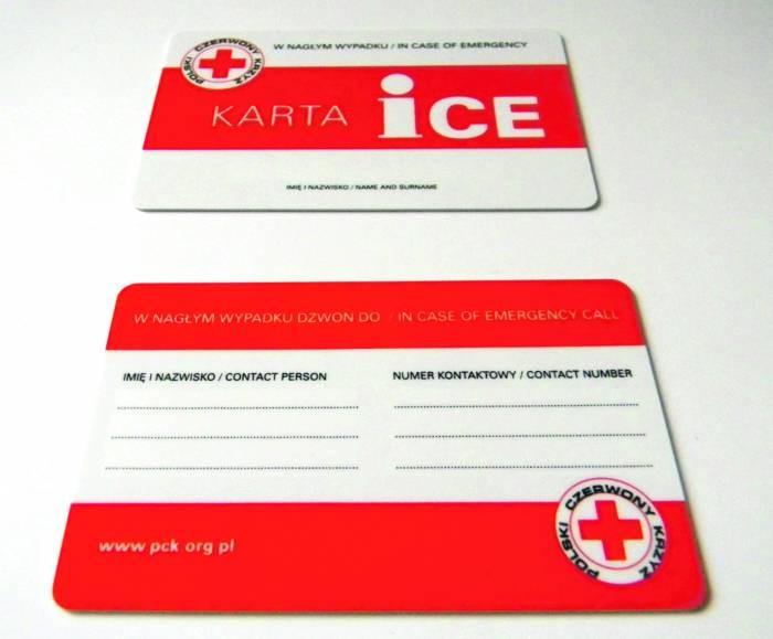Karta, która może uratować życie