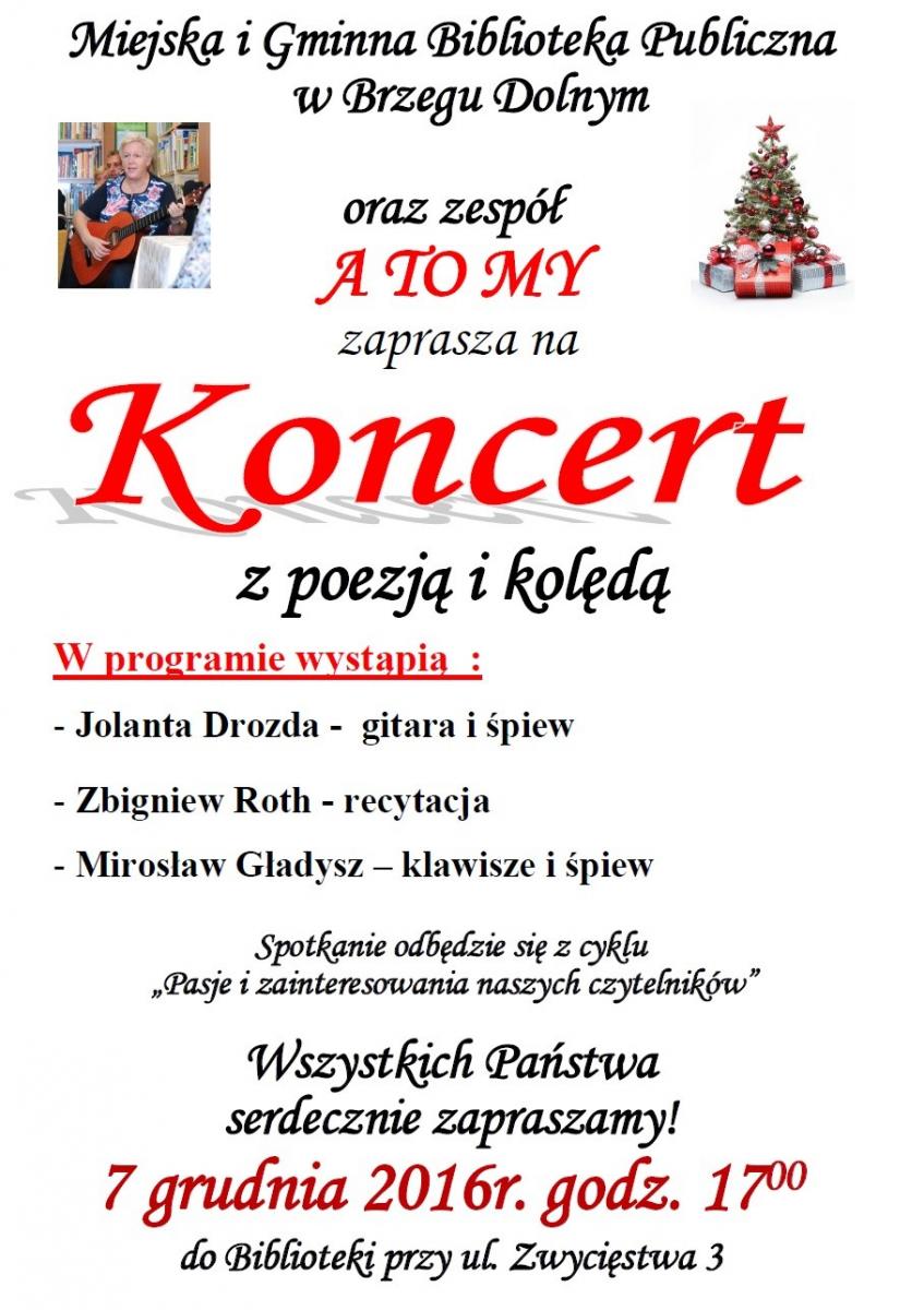Kolędy w dolnobrzeskiej bibliotece