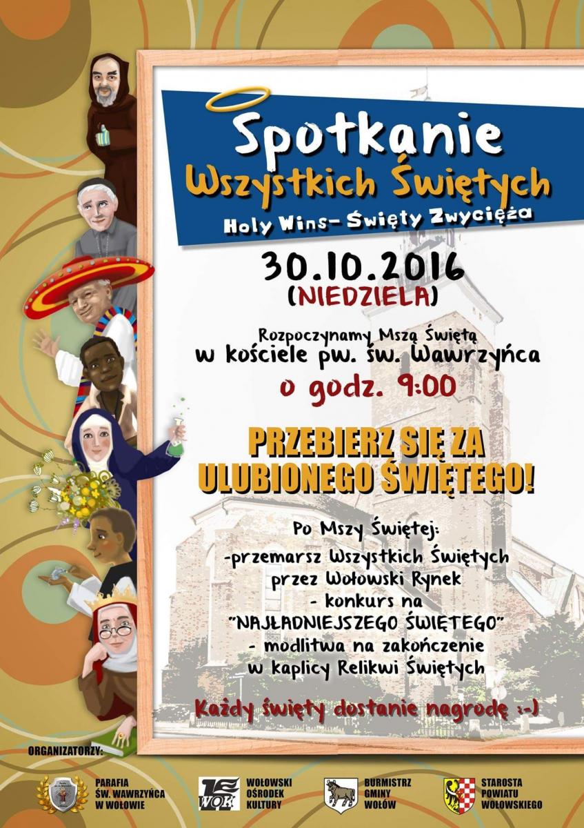 Przebierz się za świętego