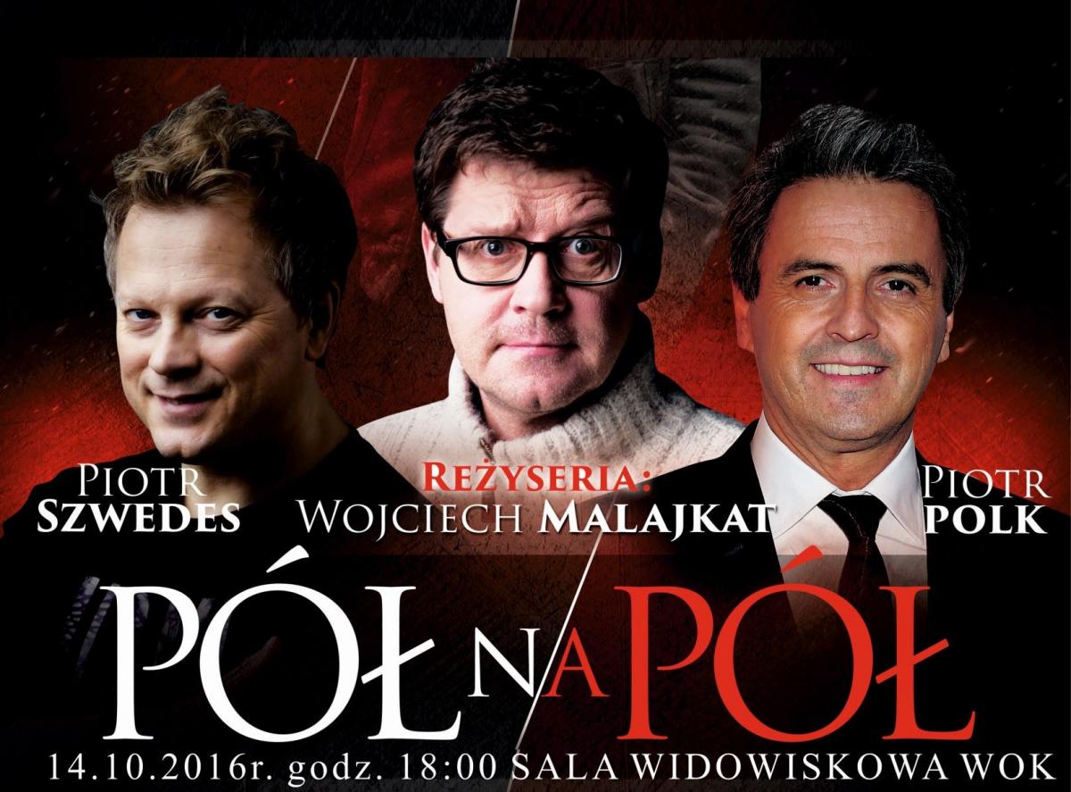 Piotr Szwedes i Piotr Polk w Wołowskim Ośrodku Kultury