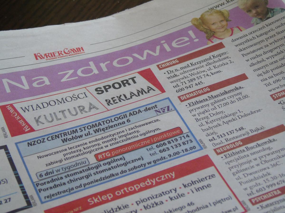 Na zdrowie z Kurierem Gmin