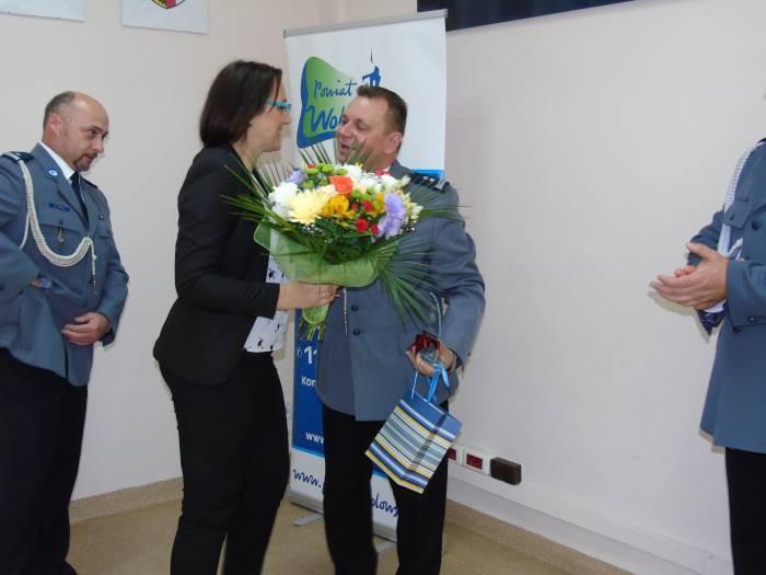 Powiat z tymczasowym komendantem