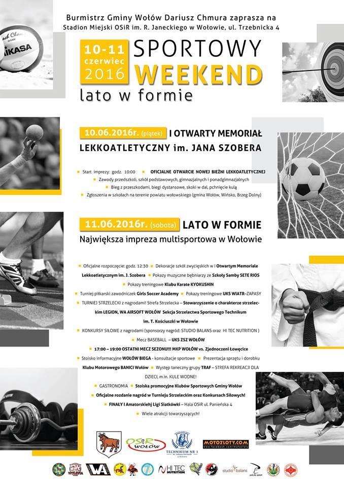 Sportowa impreza w Wołowie