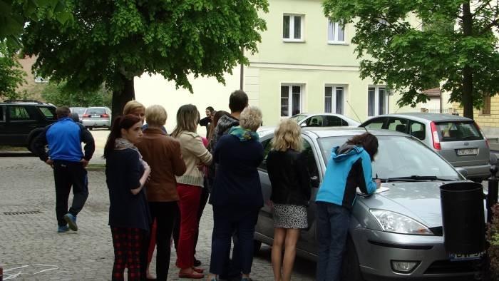 Rozdają jabłka w Brzegu Dolnym