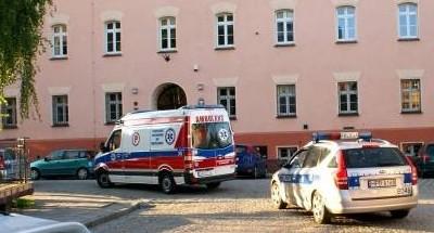 Alarm bombowy w Wołowie (video)