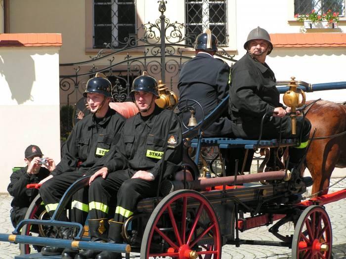 Samochody pożarnicze przejadą przez miasto