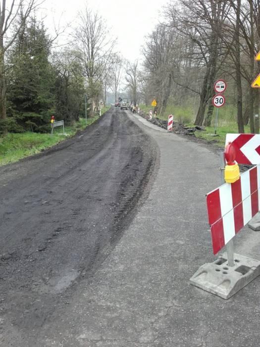 Uwaga na objazdy. Trwa remont drogi wojewódzkiej