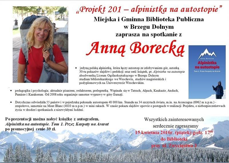 Spotkanie z alpinistką