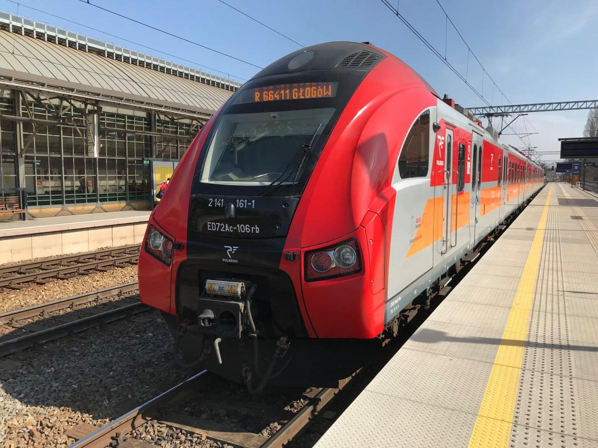 Nowoczesne pociągi na trasie Wrocław-Wołów-Zielona Góra