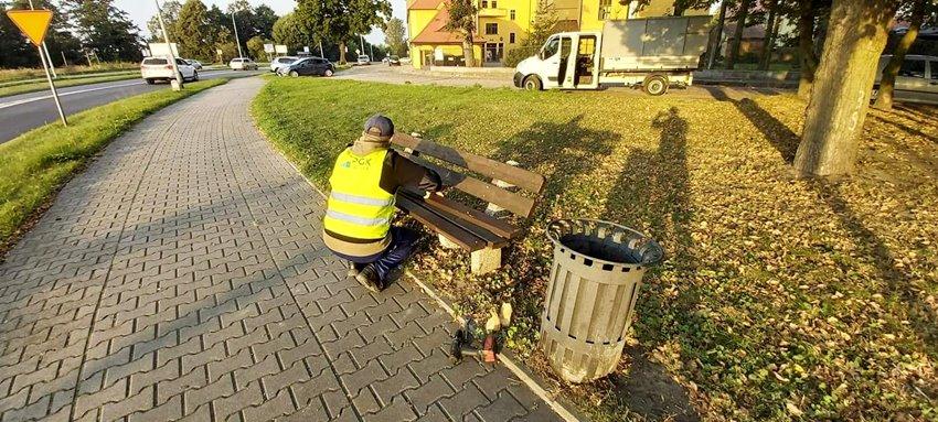Które ławki w mieście trzeba naprawiać?