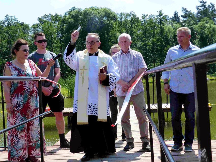 Zalew Słup czeka na amatorów wodnych kąpieli