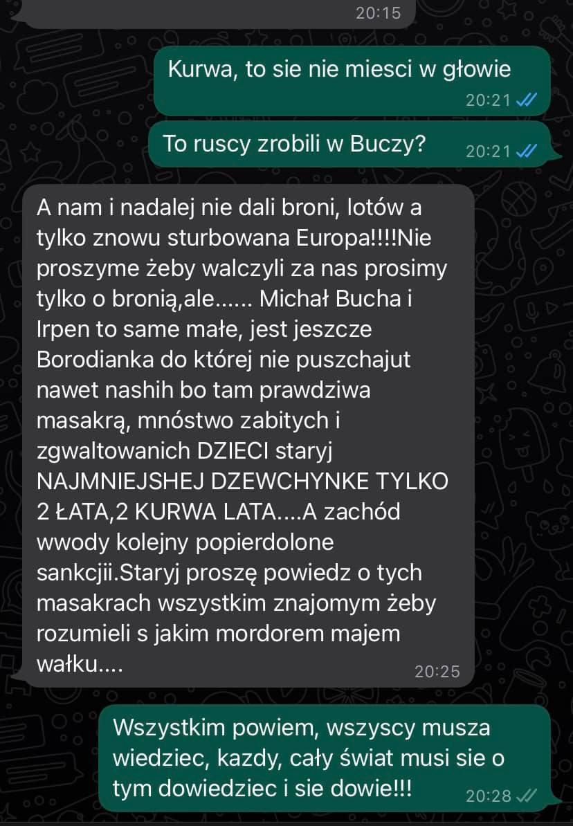 Ratownik Michał Matraj z Wołowa prosi o udostępnianie tego SMS-a