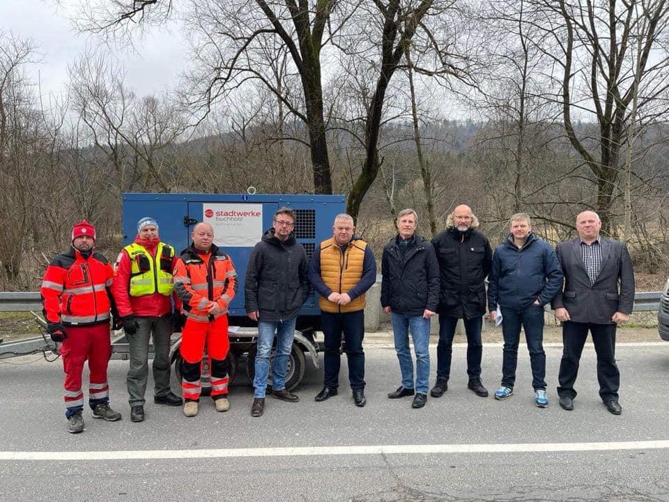 Dzięki współpracy Wołowa z niemieckim miastem partnerskim do szpitala w Ukrainie trafi pomoc medyczna oraz agregat