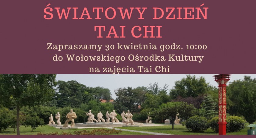Światowy Dzień Tai Chi w Wołowskim Ośrodku Kultury
