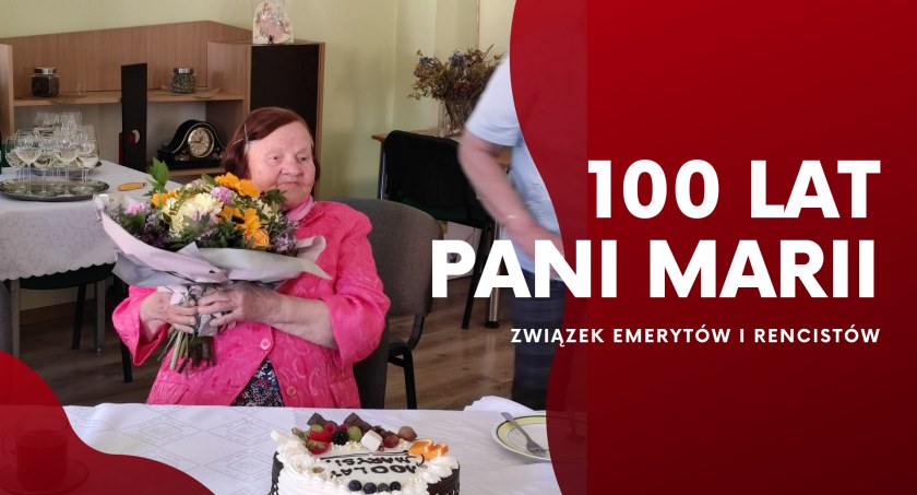 Wyjątkowe urodziny 100-latki