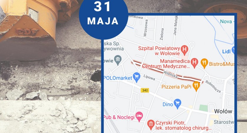 Uwaga utrudnienia! Będą remontować ulicę Wileńską