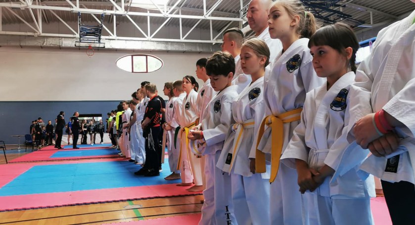 Na wołowskiej hali trwają Międzynarodowe Mistrzostwa Karate & Kick Boxing