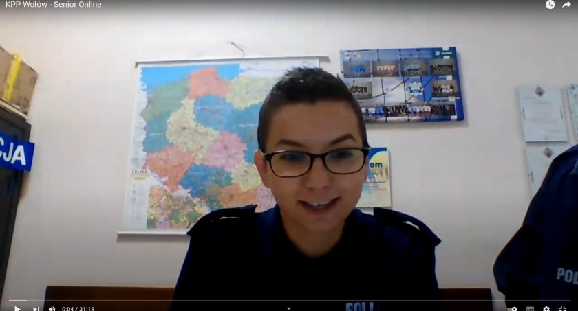 Policjanci zapraszają na kolejne spotkanie online