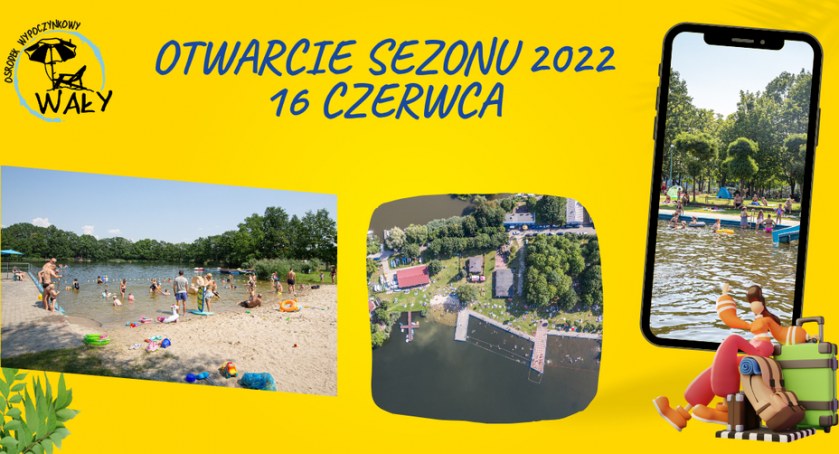 Rozpoczęcie sezonu w Ośrodku Wypoczynkowym Wały już 15 czerwca